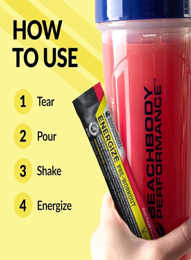 BODi Energize Pre Workout Powder - Beta-Alanine, Quercetin & Low-Dose Caffeine Formula for Enhanced Energy & Focus, Increase Energy & Endurance Supplement, Mixed Berry, 20 Sticks - Image 4